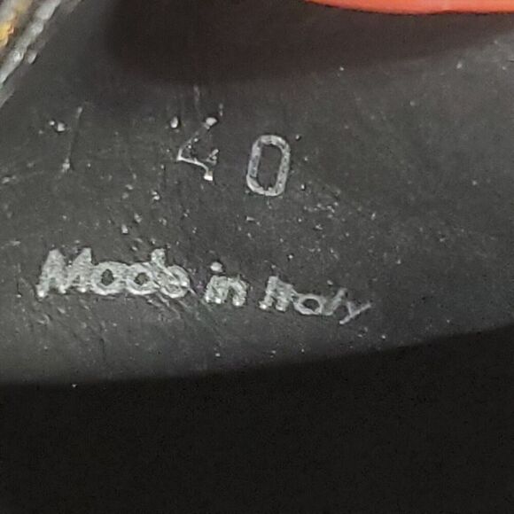 CELINE PARIS Size 40/10 Sneakers Gray Wool Leather Slip On Quiet Luxury Italy - Picture 9 of 12